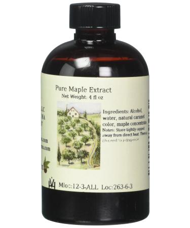 Maple Extract, 4 Fl Oz 4 Fl Oz (Pack of 1)