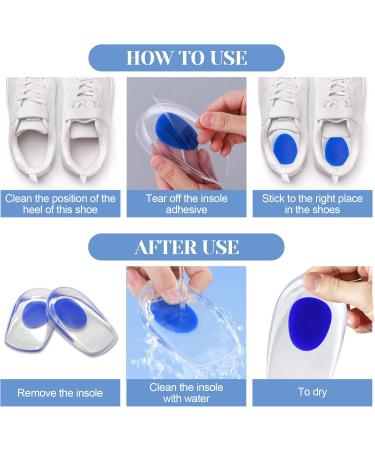 Shop Gel Heel Spur Inserts & Cushions for Comfort - Men & Women (EU 39-43) | Heel Protection & Support - Buy Online on GoSupps.com