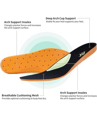 Shop QAUPPE Women's Walking Shoes - Arch Support Wide Fit Orthotic Sneakers for Plantar Fasciitis Relief - Comfort & Style in Black/Green 9W - Buy Online on GoSupps.com