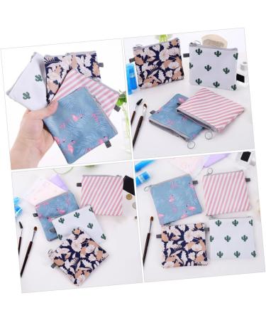 Healifty Portable Period Bags - 16 Pcs Napkin Storage & Hygiene Organizer for Travel - Menstrual & Tampon Zipper Bag - Buy Online on GoSupps.com