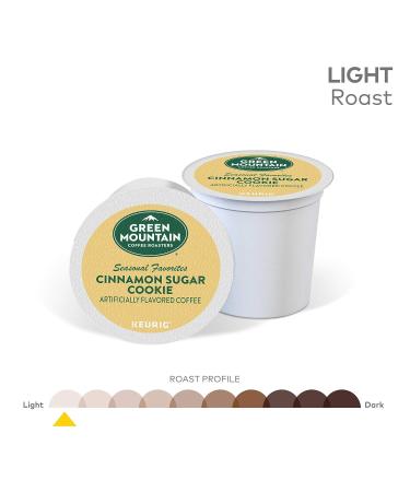 Green Mountain Cinnamon Sugar Cookie Coffee Pods - 12 Count | Light Roast - Buy Online on GoSupps.com