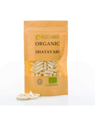 Organic Shatavari HPMC Capsules 800mg Racemosus Reproductive/Digestion Boost Hormone Libido Vegan Halal Kosher (90 Capsules)