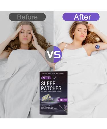 WLTHO 60ct Deep Sleep Patches for Adults - All Natural Sleep Patches Stickers with Valerian Root Melatonin & Magnesium 8-Hour Lasting Non-GMO & Cruelty Free - Buy Online on GoSupps.com