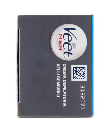Veet Men Hair Removal Cream for Sensitive Skin 200ml - Gentle & Effective Body & Chest Hair Removal - Buy Online on GoSupps.com