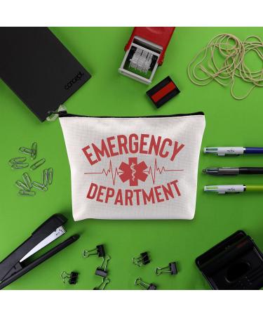 Emergency Department Nurse Makeup Bag Nurse Gift Emergency Nurse Bag Emergency Bag ICU Nurse Essentials Emergency Nurse Accessories ER Nurse Gift (Department B) - Buy Online on GoSupps.com