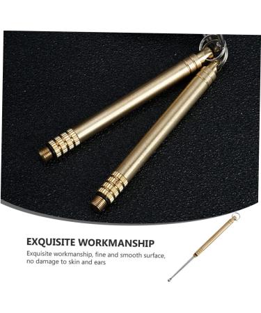 FRCOLOR Titanium Alloy Ear Spoon - Portable Ear Wax Cleaning Tool Kit | Stainless Steel Ear Pick Remover | Dropshipping Available - Buy Online on GoSupps.com