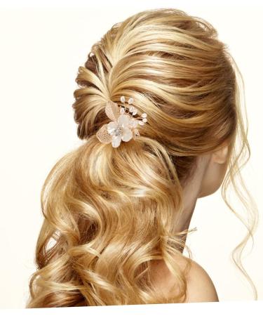FOMIYES Gold Leaf Side Comb Hair Accessories for Bride Women Hair Pin Vintage Hair Accessories Hair Side Comb Leaf Hair Accessories Hair Accessories for Girl Headpieces for Wedding - Buy Online on GoSupps.com