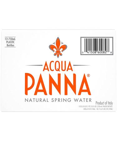 Acqua Panna Natural Spring Water - 25.3 FL OZ Bottles (12 Pack) - Premium Italian Spring Water - Buy Online on GoSupps.com