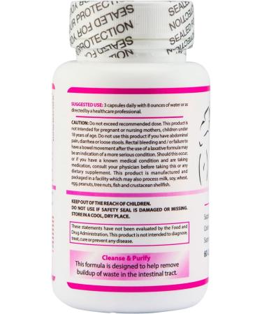 Lady Soma Fiber Cleanse for Women with Probiotics 60 Capsules - Buy Online on GoSupps.com