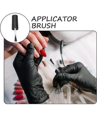 Beaupretty 20 Pieces Nail Polish Bottle Caps Nail Gel Bottle Caps Nail Polish Replacement Bristle Brush Nail Gel Bottle Cap with Brush(Black) - Buy Online on GoSupps.com