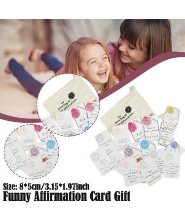 Pulunto 16-Piece Funny Affirmation Card Set | Inspiring Self-Improvement & Conspiracy Cards with Storage Bags | Perfect Gift for Friends - Ship Worldwide! - Buy Online on GoSupps.com