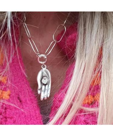 Oralgos Fashionable Vintage Keybone Choker Necklace - Versatile Handheld Patch Jewelry for Women - Unique Metal Accessories - Buy Online on GoSupps.com