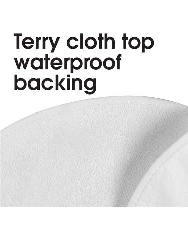 Boppy Changing Pad Liner 3-Pack | Waterproof Crisp White Terrycloth | Mess-Free Diaper Changes | On-the-Go Use | Machine Washable - Buy Online on GoSupps.com