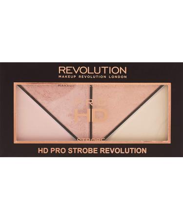 Makeup Revolution HD Pro Strobe Palette - Illuminate Your Beauty with Strobing Highlights - International Shipping Available - Buy Online on GoSupps.com