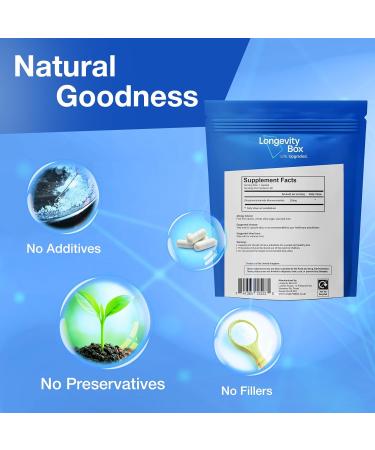NMNH NMN Alternativen 250mg - 5X More Potent Dihydronicotinamide Mononucleotide NAD+ Booster for Peak Cellular Energy DNA Repair & Healthy Aging - 60 Advanced Capsules 60 Count (Pack of 1) - Buy Online on GoSupps.com