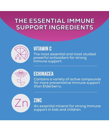 Echinacea Plus Vitamin C & Zinc Gummies for Kids - 90 Count | Nature's Nutrition - Buy Online on GoSupps.com
