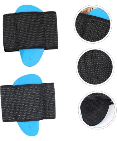 FOMIYES Palm Sole Pad - Foot Protective Cushions & Arch Support Insoles for Ultimate Comfort - Black - Buy Online on GoSupps.com