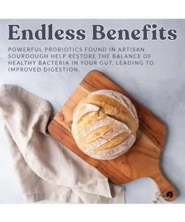 Cultures for Health Rye Sourdough Starter Culture - Homemade Artisan Bread & English Muffins | Non-GMO, Digestible & Easy Recipe - Buy Online on GoSupps.com