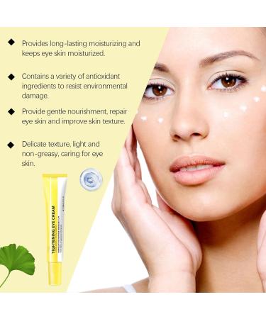 Instant Temporary Eye Tightener Cream: Reduces Under Eye Bags Dark Circles & Puffiness Anti-Aging Fine Lines Firm Delicate Skin Under Your Eyes Rapid Eye Firming 0.5 oz (1) - Buy Online on GoSupps.com