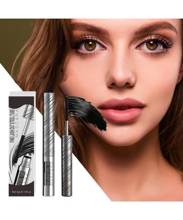Hjatirace Curling Mascara Waterproof Long Lasting Makeup Visible Lift Eyelash Iron Rod Mascara For Daily Use Travel Party Dating Work Special Occasions Wedding Anniversary Birthday - Buy Online on GoSupps.com