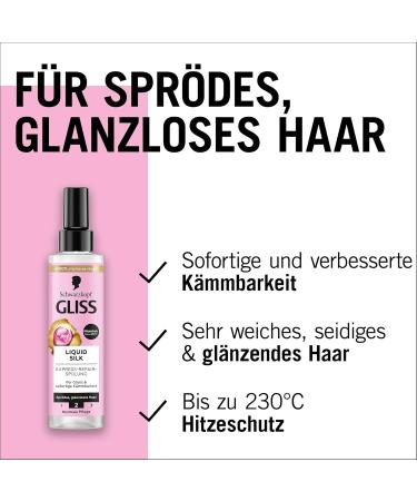 Gliss Express Silk Repair Conditioner (200 ml) for exceptionally soft hair with heat protection up to 230 C - Buy Online on GoSupps.com