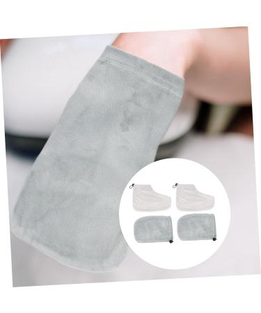 minkissy 2 Pairs Gloves Reusable Paraffin Pedicure Paraffin Glove Paraffin Wax Foot Cover Spa Wax Bath Treatment Liners Cloth Paraffin Bath Mitts Feet Bags Kit Comfortable Insulation Cotton - Buy Online on GoSupps.com