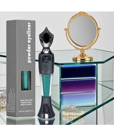  Generisch Arabic Powder Eyeliner 2G Decorative Tube Kit - Natural Lead-Free Fine Powder - Smooth Texture - Traditional Arabic Eye Makeup with Black Green Blue Turquoise Lan - Buy Online on GoSupps.com