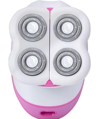 Famkit 3-in-1 Women's Electric Razor - Painless Bikini Trimmer & Hair Removal for Legs Face and Armpits - Includes Brush & Massage Head - Buy Online on GoSupps.com