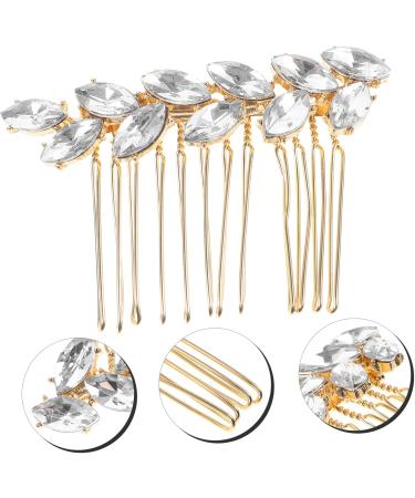 PLAFOPE Fashionable Diamond Hair Accessories Hair Comb Clip Hair Combs Hair Accessories for Women Bridal Hair Accessories Bridal Hair Clip Hair Comb for Thin Hair Sparkly Hair Clip - Buy Online on GoSupps.com