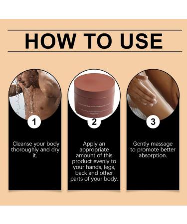  G n rique Body Butter For Men 300ml Fragrant Body Moisturizer For Men Moisturizing Body Butter With Pheromones Shea Butter Body Cream For Dry Skin - Buy Online on GoSupps.com