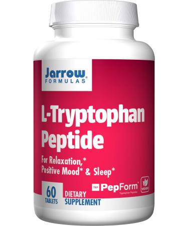Jarrow Formulas L-Tryptophan Peptide 60 Tablets