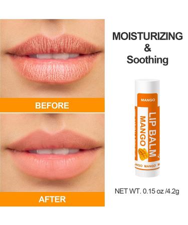 Yopela 28 Pack Natural Lip Balm with Vitamin E and Coconut Oil - Moisturizing and Soothing - 14 Flavors - Chemical-Free and Non-GMO - 28 Count - Buy Online on GoSupps.com