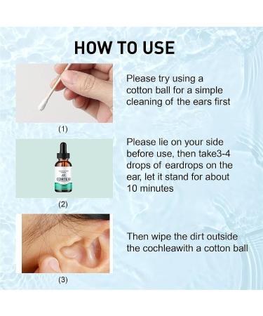 4Pcs Cortexi Ear Drops | 30ml Cortexi Hearing Support Drops | Cortexi Ear Drops | Official Formula | Cortexi Drops | Cortexi Reviews | for Ear Health | Hearing Support | Healthy Eardrum - Buy Online on GoSupps.com