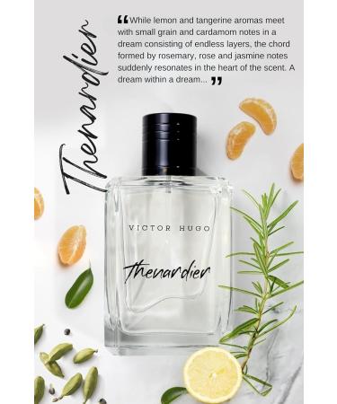 Victor Hugo Thenardier Men's Perfume EDP 100 ml (3.4 Fl.Oz) Citrus and Woody Notes Lasting Men's Perfume Man's Perfume - Buy Online on GoSupps.com