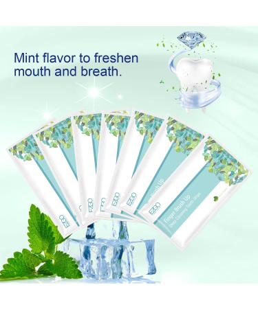 100 Pack EZGO Deep Cleaning Teeth Wipes Finger Brush - Mint Flavor, Latex Free - Buy Online on GoSupps.com