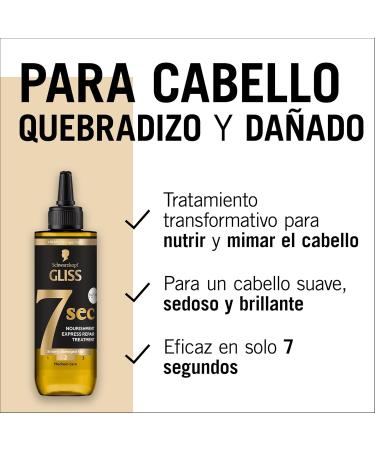 Gliss 7 Sec Express Repair Treatment Oil Nutritive 200 Ml - Buy Online on GoSupps.com