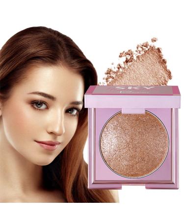 Eye Highlighter - 8g Water Resistant Eyelids Highlighting Powder | Long Lasting Highlighting Cosmetics for Face Brow Lips Girls Makeup for All Skin Types Sritob #04