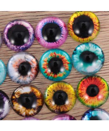 Shop Gleavi 50 Pieces Time Gemstone Glass Cabochons - Flatback Dome DIY Craft Supplies | International Shipping - Buy Online on GoSupps.com