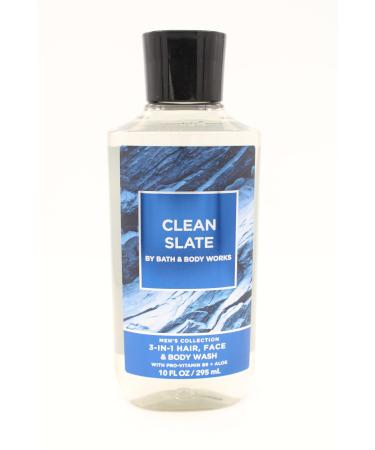 Clean Slate Bath and Body Men's 3-in-1 Hair Face and Body Wash 10 fl oz