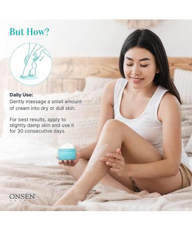 Onsen Secret Japanese Body Butter - Skin Refinery Cream Natural and Organic Moisturizing Clear Skin Exfoliator with All Coconut and Jojoba Oil for Women- 8.6 fl oz/255 ml (Ylang Ylang) - Buy Online on GoSupps.com