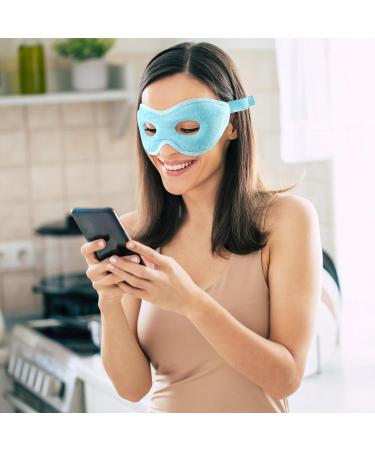 Anseom Eye Mask Cooling - Reusable 2-Pack for Dark Circles Swollen Eyes & Migraine Relief - Cool Eye Mask for Fatigue - Buy Online on GoSupps.com
