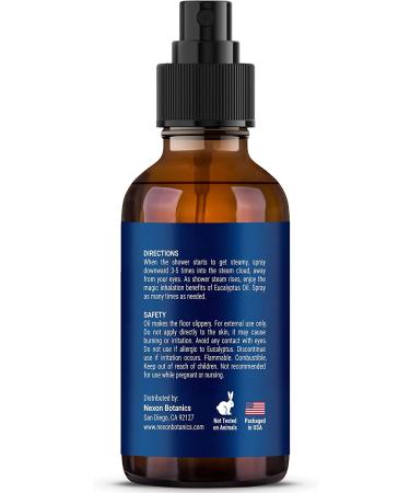 Pure Eucalyptus Shower Steamer Spray - 2 fl oz | Nexon Botanics - Buy Online on GoSupps.com