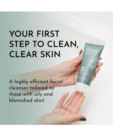 BOLDEN Skin Clarifying Cleanser & Under Eye Patches Bundle pH-Balanced Foaming Gel Cleanser + Brightening Eye Masks with Vitamin C | 5.1 fl oz + 10 Pairs - Buy Online on GoSupps.com