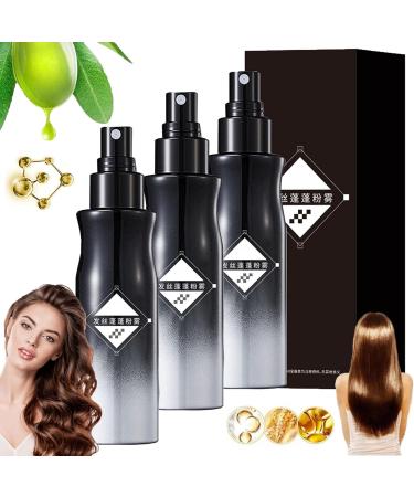 Hair Leave-in Volumizing Styling Spray Hair Spray Hair Enhancement Spray 120ml Volumizing Spray for Fine Hair Long-Lasting High Cranial Fluffing Spray for Women Men (3 Pack)