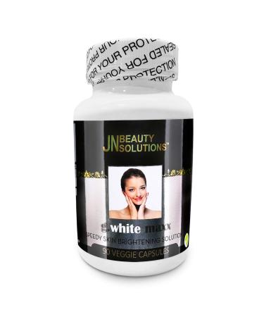 Skin BRIGHTENING Supplement G.White MAXX Increase The Immune System Boost Anti-Oxidants and Complexion Lightening Skincare with Glutathione Vitamin C and European Bilberry Extract.