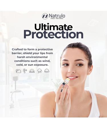 Beef Tallow Lip Balm | Natural Hydrating Chapstick | Grass-Fed Bison Tallow Moisturizer | Soothes Chapped Lips & Sensitive Skin | Made in the USA - Buy Online on GoSupps.com