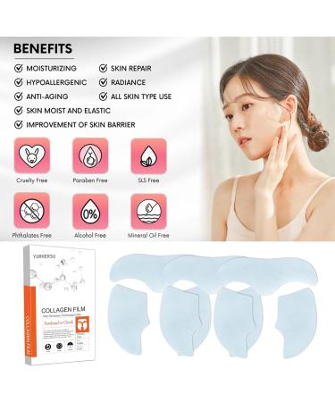 Wpsagek Pure Collagens Film Korean Soluble Collagens Film For Face Melting Collagens Hydrating Face Maskss Nourisher Brightening Films 2 Box - Buy Online on GoSupps.com