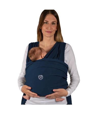 Koala Babycare Baby Sling - Easy to put on - Elastic sling up to 15kg - Adjustable and Unisex Blue - Buy Online on GoSupps.com