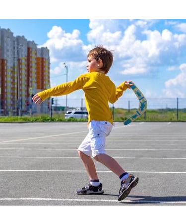 Buy Joyola V-Shaped Wooden Boomerang - Durable Outdoor Toy for Kids & Adults | Perfect for Fun & Play - Buy Online on GoSupps.com