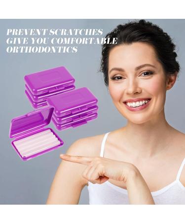 ROSENICE 10 Pieces Dental Wax for Orthodontic Braces Wearers - Purple | Premium Quality & Comfort | International Shipping - Buy Online on GoSupps.com